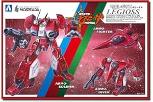 Aoshima Mospeada Macross Robotech Legioss Zeta (Plastic Model)