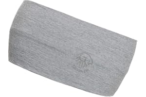 GIESSWEIN Stirnband Brentenjoch - Merino Jersey Headband, Damen & Herren Ohrenwärmer aus 100% Merinowolle, Leichtes Sport Stirnband, helmkompatibel