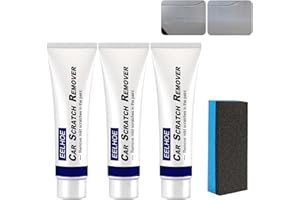 ENIYOU 3 Flaconi Di Polish Auto Rimuovi Graffi Rimuovi Graffi Auto Pasta Abrasiva Auto Per Verniciatura Auto Rimozione E Pulizia Graffi Auto Riparazione Graffi Carrozzeria Auto Con 1 Spugna
