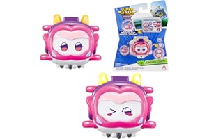 Super Wings Super Pet Ellie, błyszczący efekt świetlny, zabawka dla chłopców i dziewczynek, 3, 4, 5, 6, 7, 8 lat, wielokolorowa, 5 cm