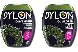 Dylon Tinte para máquina (350 g), Color Verde Oliva, 700g, 700