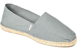 weltenmann Formentera – Espadrilles Slip-on Classiques en Coton avec Sac en Tissu, 41-46, Handmade in Spain