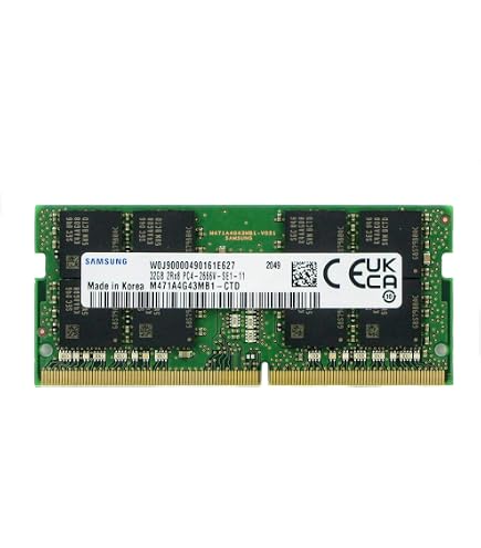 Samsung 32GB DDR4 2666MHz RAM Memory Module for Laptop Computers