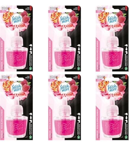 SCENTORINI Lot de 12 flacons d'huile parfumée, 12 x 19 ml, recharge d