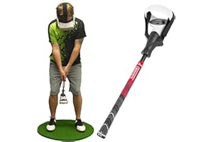 DeadEyeVR DriVR - VR Golf Club Handle Accessory - Rift S and Oculus Quest 2 (Red - Metal)