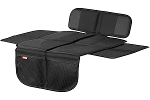 ‎HERZENSKIND HerzensKind Premium Kindersitzunterlage, der Beste Schutz für Ihre Autositze, universeller Autositzschoner für Textil- und Ledersitze, ISOfix geeigneter Sitzschoner für alle Kindersitze (S (1-Pack))