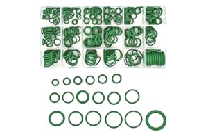 Bailinks joints Toriques 270 pcs, 18 tailles Joints d'étanchéité en Caoutchouc pour la plomberie professionnelle, l'automobile, les réparations, les connexions(vert)