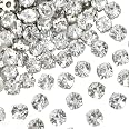 50 strass da cucire, forme miste, gioielli in vetro, con artiglio da cucito con retro piatto, per fai da te, artigianato, vestiti, 50 pezzi di forme miste, strass con retro piatto, strass