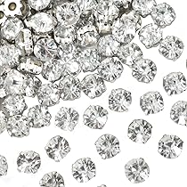 20 Pz 10x14mm Artiglio Strass Cristallo Di Vetro Cucire A - Foto 10