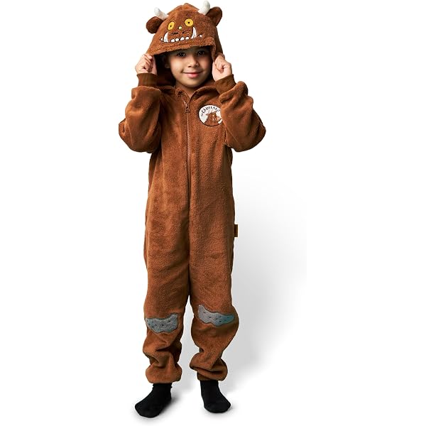 Costume Bambino Julia Donaldson Stickman - Include Top, Pantaloni E Cappuccio (Taglia 7-9 Anni) - 2
