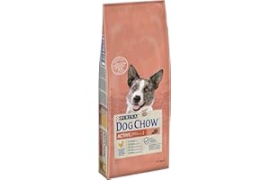 PURINA DOG CHOW | Adulte | Active Croquettes pour Chiens de Taille Moyenne |Poulet| Lot de 1 | 14 kg | Sac