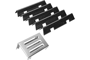 DCYOURHOME Grill Parts for Weber GS4 Spirit II Flavorizer Bars, Weber Heat Deflectors Spirit II & I E310 S310 E320 S320, 7636 67046 68843 Flavorizer bars & 67060 Heat Deflector for Weber GS4 Spirit 2 Grill Parts