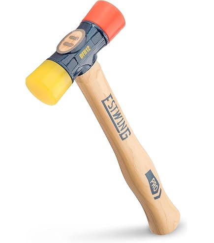 Thor 410 Plastic Thorex Faced Hammer Mallet - 450g, 32mm Face, Replaceable Faces-898473