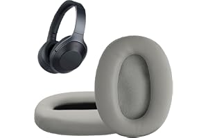 kwmobile 2 x öronkuddar för Sony MDR-1000X/WH-1000XM2 öronkuddar – ersättning öronkuddar – reservdelar – hörlurar ersättnings