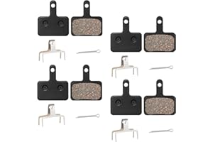 HBERCAI 4 Paia Pastiglie Freni Bici,Pastiglie Freni Bici Elettrica Pastiglie Freni mtb Pastiglie Monopattino Elettrico Pastiglie Freni Ebike,Freni a Disco Pastiglie Freno per B01s-Nero