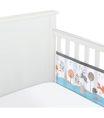 Tour De Lit Serpent Coussin Pare-Choc Bébé, Gris + Blanc + Rose (300 X 22 Cm