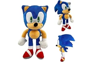 PYTRARTY S-onic Peluche,Cartoni Peluche S-onic,Simpatico Peluche Pupazzo,Bambola Peluche,Bambola Peluche per Bambini