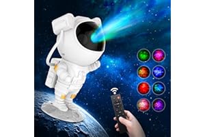 Led Astronaut Projecteur ciel étoilé Galaxy Projector - Dienmern projecteur ciel étoilé Astronaut, Projecteur ciel étoilé Lumière de nuit Projecteur de lumière étoilée