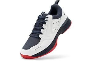 FitVille Tennisschuhe Herren Extra Weit Sportschuhe Atmungsaktiv Badminton Schuhe Bequeme Fitnessschuhe Sneaker Gr.40-49