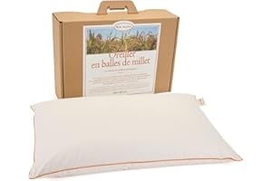 MILLE OREILLERS Poduszka z piłek Millet - 40 x 60 cm