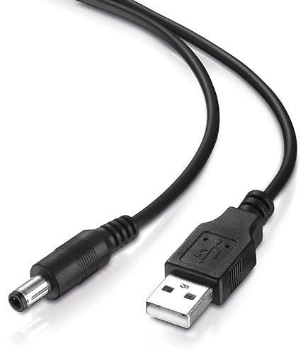 3 Stks Usb-oplaadkabel DC 5 V Jack Netsnoer 3.5x1.35mm Compatibel met USB 2.0 USB 3.0 voor Fan Telefoon Speaker