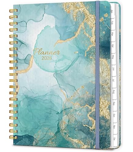 Academic Diary 2024-2025 - A5 Diary 2024-2025 Week To View, August 2024 - July 2025, 2024-2025 Diary With Strong Twin-Wire Binding, Hard Cover, Elastic Closure, Back Pocket, 21.5 X 15.5 X 1.5 Cm - View #11