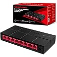 MERCUSYS MS108G 8 Port Gigabit Network Switch, TP-Link Ethernet Switch, Gigabit Switch, Ethernet Splitter, Expand Ethernet Network, Desktop or Wall Mount, Power Saving, Plug & Play