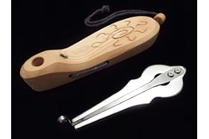 SHAMANICSHOP Arpa judía por D.Glazyrin/Phantom/(en caja de cedro) maultrommel de boca profesional (arpa de mandíbula, arpa de Snoopy, dan moi)