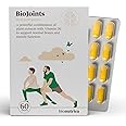 BioJoints-Joint Support Supplement | Reduce Anti-Inflammatory & Tirdness | Glucosamine & Chondroitin Complex 900 Mg, Hyaluronic Acid 50mg, Boswellia, Turmeric Extract 100 Mg, Vitamin D3-60 Tablets