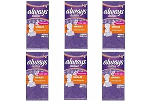 Always Dailies Singles Normal to Go Fresh Boîte de 20 protège-slips parfumés - Lot de 6