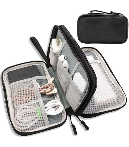 Set Borsa Da Viaggio E Custodia Passaporto, Porta Documenti A Collo In Nylon Nero, Impermeabile E Antifurto, 23x15 Cm, Con Scomparti Per Carte