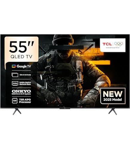 TCL 55P71B 55-Inch 4K UHD LED Smart TV with Google TV : Buy Online
