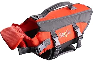 PROTAURI PROTAUIR Gilet de sauvetage réglable pour chien avec poignée de sauvetage pour piscine, plage, bateau
