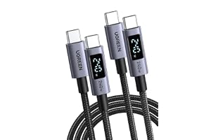 UGREEN 240W USB-C kabel med digital display PD3.1 snabbladdkabel