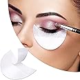 Kalolary 120PCS Eye Shadow Shields, Eyeshadow Stencil Stickers for Prevent Makeup Residue, Eye Pad for Eyelash Extensions/Perming/Tinting and Lip Makeup