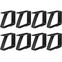 Com-four® 8X Poids De Nappe - Résistants Aux Intempéries Avec Clip
