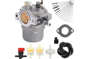 ZAMDOE 799728 5-4993 förgasare för Walbro LMT 5-4993, för Briggs & Stratton 498027 499161 498231 494502 494392 495706 498134 28R707 28V707 28B707 28T707 motorer, med tätning och bränslefilter