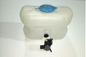 AEspares Depósito de limpiaparabrisas con bomba para Suzuki Samurai SJ410 80-95