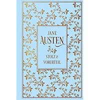 Stolz und Vorurteil: Leinen mit Goldprägung