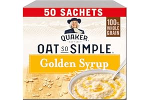 Quaker Oat So Simple Golden Syrup Porridge Sachets, 50 x 36 g