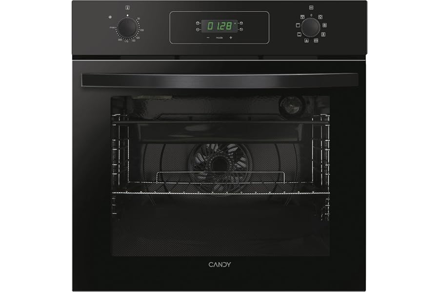 Candy Idea FIDCP N615 L, Horno Multifunción, 65L, 1 Bandeja y 1 Rejilla, Ventilador Radial, Limpieza Aquactiva, Convección + 