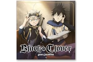 Grupo Erik: Calendario Black Clover 2024 da Muro + Poster Regalo incluso, 12 mesi, 30x30cm FSC®, ideale come Calendario 2024 da parete, Calendario anime 2024, Calendario per ragazzi 2024
