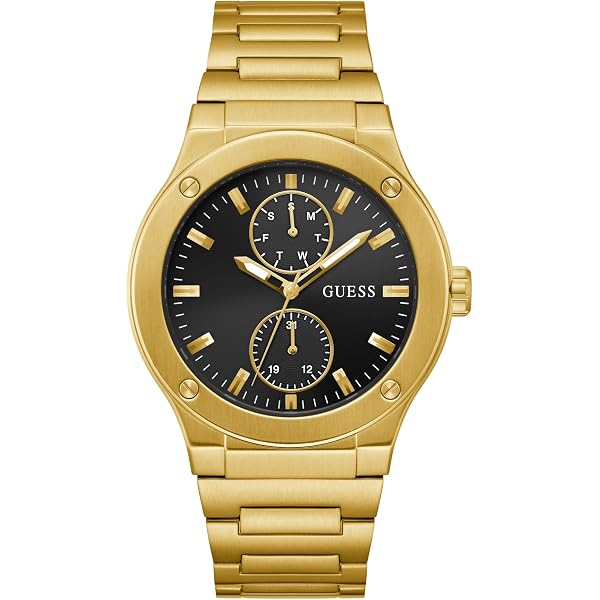 Montre Guess Rush Multifonction Pour Homme - Acier Inoxydable, 42 Mm - Neuf étiqueté