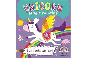 ANILA'S Anilas Complete Unicorn, Princess, Mermaid, Ballerina & Animals Activity, Colouring & Sticker Books Plus Stationery & Accessories. (Ideal for Children Aged 3-8) (Unicorn(P2838))