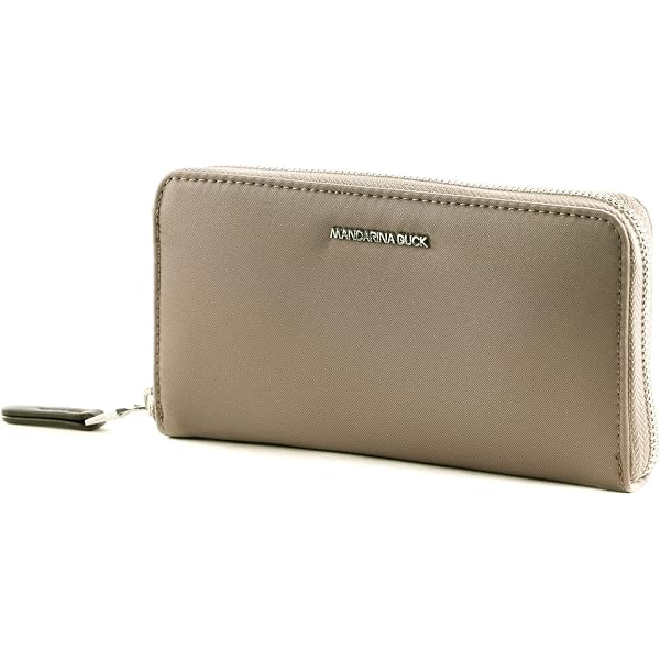 Porte-monnaie Mandarina Duck MD20 S - Couleur Iceberg Green (turquoise), Neuf Avec étiquettes, 100% Polyester