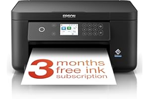 Epson Expression Home XP-5200 Precision Core 3-in-1 Ink Multifunction Printer, Scanner, Copier, WiFi, 1440dpi, Duplex, 2.4 Inch Display, DIN A4, incl. 3 Months Readyprint Flex Trial