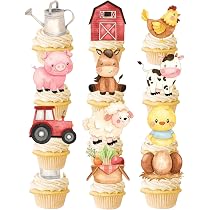 4 Palloncini Animali Fattoria In Alluminio – Mucca E Maiale Con Pompa – Decorazioni Compleanno A Tema