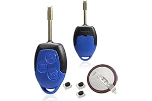 VAILIKEY Pour Transit Connect Key MK7 avec batterie VL2330 pour Ford Transit clé pour Ford Transit clé pour Ford Transit MK7 clé pour Ford Transit MK7 clé pour Ford Transit 3 boutons interrupteur à distance x3