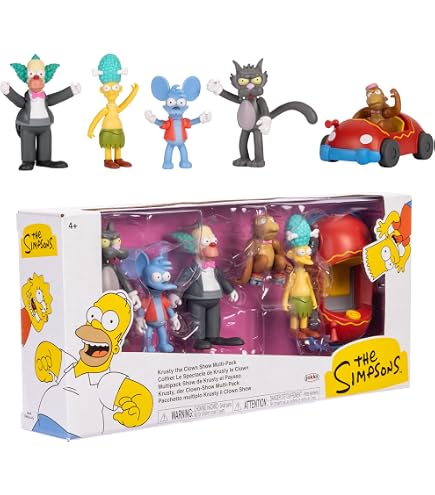 The Simpsons 2.5 Inch Figure Springfield City Multipack : Amazon