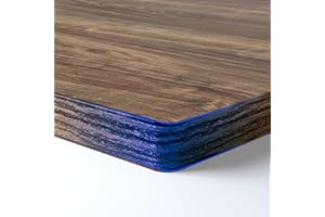 ‎FLEXISPOT FlexiSpot Tischplatte 160x80 cm, 25 mm stark – EINTEILIGE Schreibtischplatte, DIY Bürotischplatte – Ideal für höhenverstellbare Schreibtische (Walnussbraun)